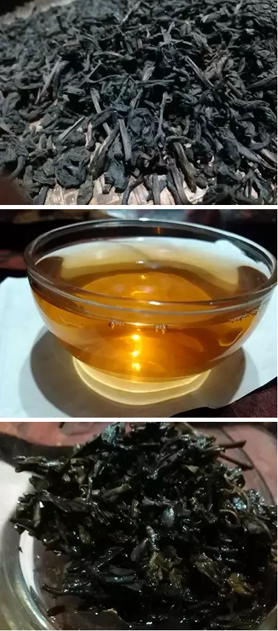 黑茶水